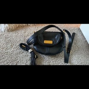 Marc Jacobs black leather crossbody